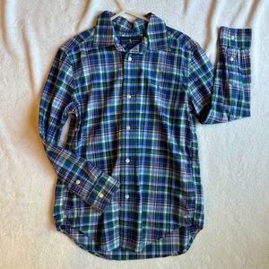 Ralph Lauren Long Sleeve Plaid Button Down